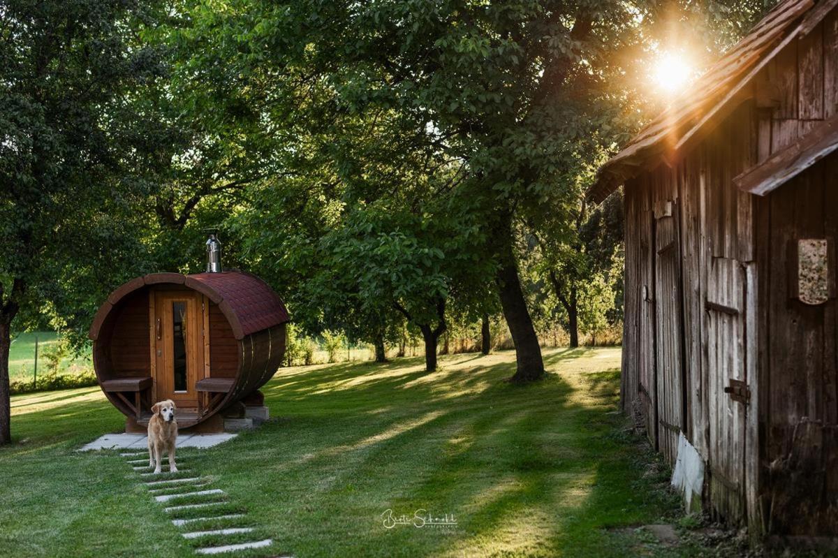 Ferienhaus Rote Sau Herrentierbach Exterior foto